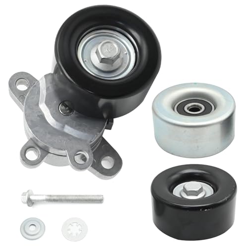ZUDKSUY 39155 Serpentine Belt Tensioner Kit, Replacement for Nissan Altima Maxima Murano 2007-2014 3.5L V6 Engine, Replaces 11955JA10A 11955JA10A 7PK1705 7PK1700