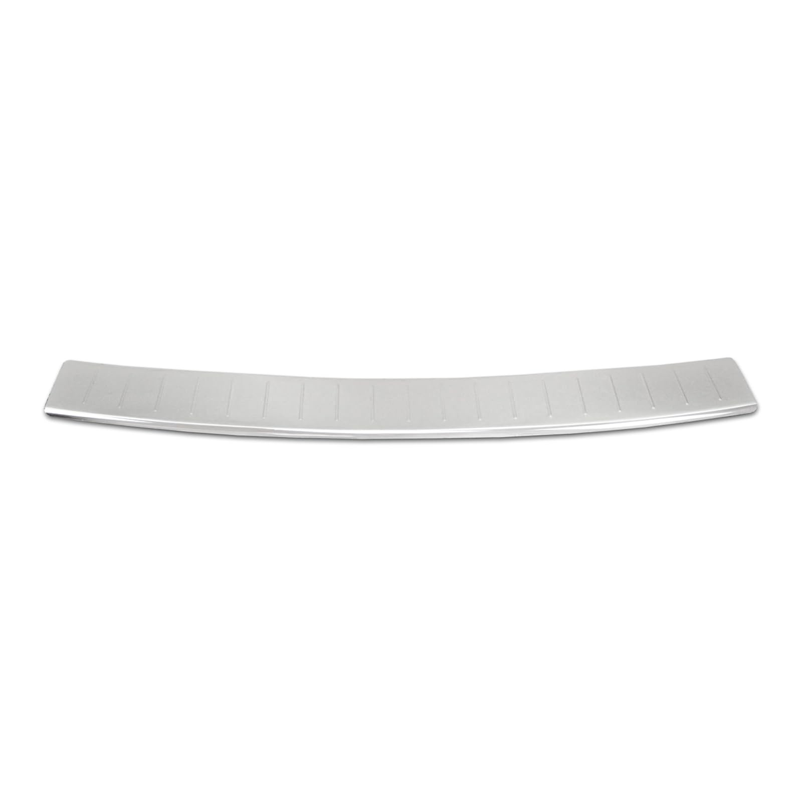 J&J AUTOMOTIVE Protezione Paraurti Posteriore per Mercedes GLC x253 2015-2022, su Misura, Salvabordo di Carico Antigraffio, Cromata