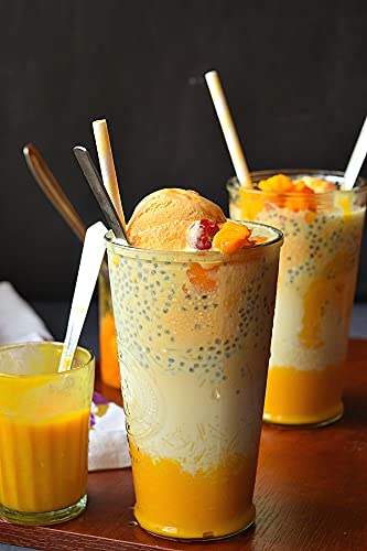 MANGO FALOODA MIX | READY FALOODA POWDER 150g MANGO FLAVOUR EASY SUMMER DRINK MILKSHAKE MANGO COLD DRINK BARBEQUE DRINK BBQ MANGO MILKSHAKE NO SUGAR NEEDED