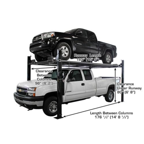 Atlas XH-PRO8000EXT-L-FPD Xh-Pro8000Ext-L Garage Pro 8000 Ext-L 8,000 Lb. Capacity 4-Post Lift thumb #5