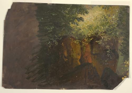 Tableau Scène boisée Church : Solution pour habiller un mur vide avec élégance 60x90
