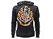 Produktbild Harry Potter Kapuzenpulli Hoodie Sweatshirt Hogwarts School Waffen 4 HAUSES - 100% Offiziell Warner BROS (M Medium)