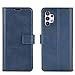 Flip Case for Samsung A32 4G Wallet PU Leather Magnetic Protective Cellphone Case for Samsung Galaxy A32 LTE A325M 6.4 Inch Folio Book Cover with Stand (Blue)