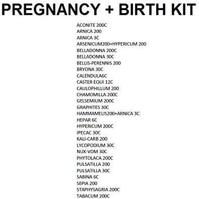 Miniatura 4 de Kit de Embarazo y Parto por Cristina Villacorta Homeópata 29 Remedios en un estuche fácil de transportar