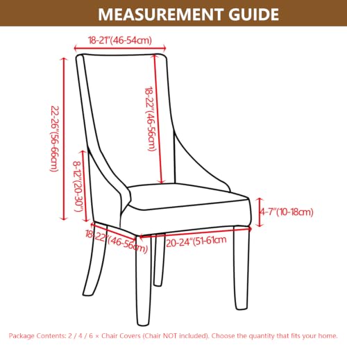 Housse de chaise velours extensible noire avec base élastique - 6