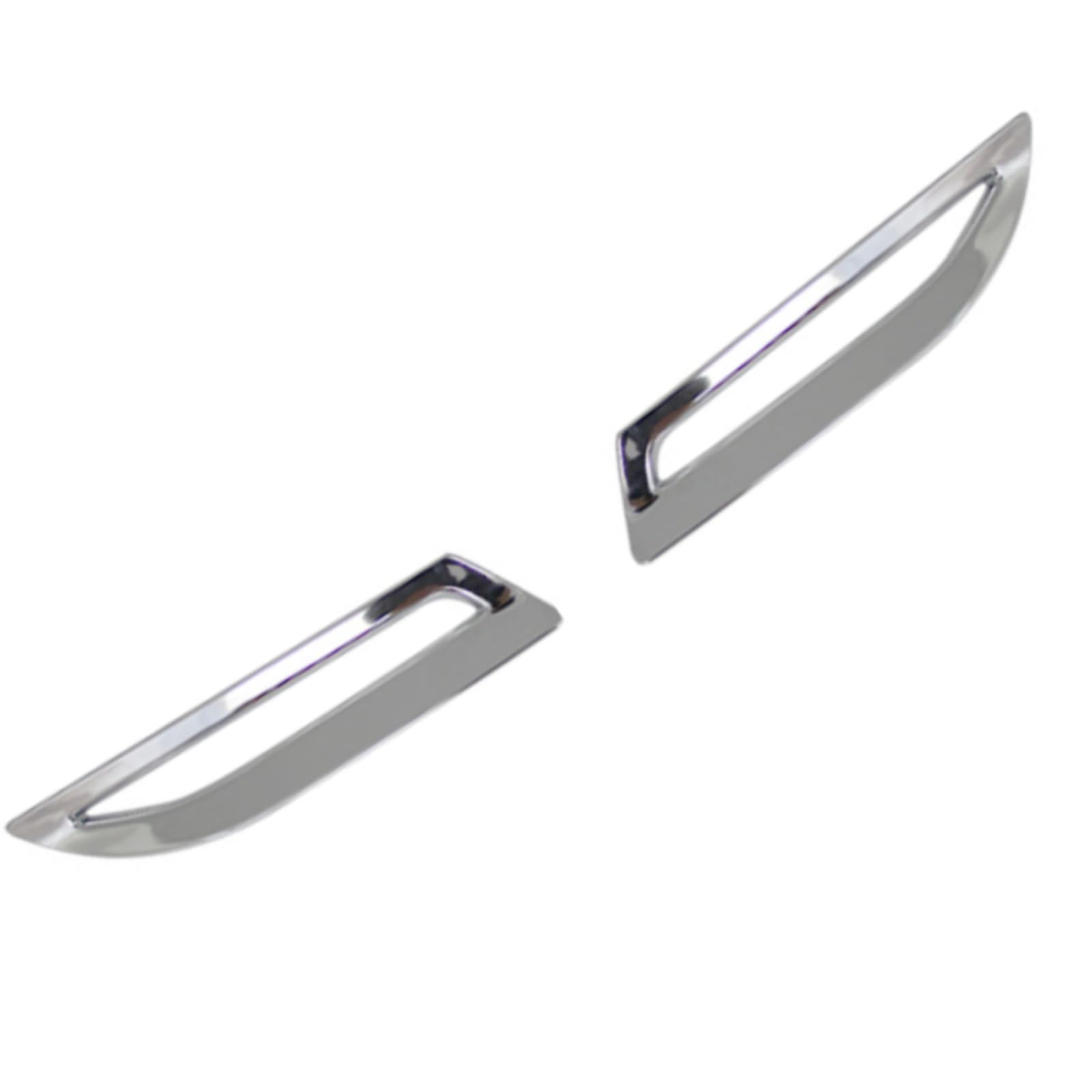 Bâches de voiture chromées ABS pour phares antibrouillard arrière Honda Accord 9