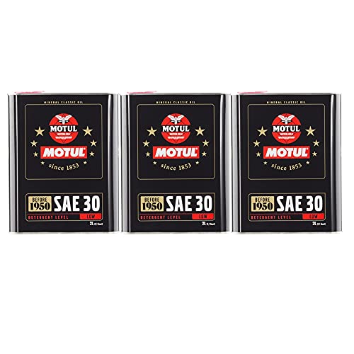 Newparts Classic SAE 30 Mineral monograde 6L Engine Motor Oil 3 x 2L
