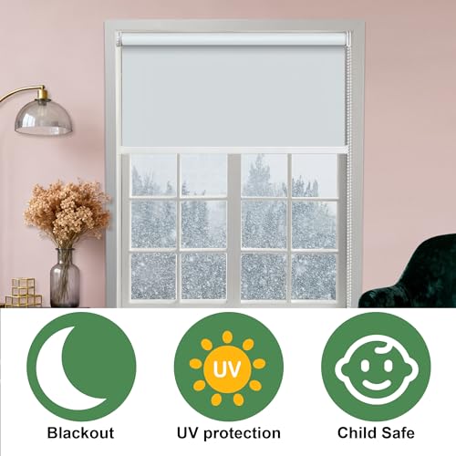 Store occultant isolant contre la chaleur estivale pour chambre et salon