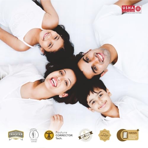 Image of Usha Shriram Roll-Up Foldable Mattress | Single Size (72 x 36 inch) 20 mm Thick | Travel & Portable Mat | 1 Year Warranty