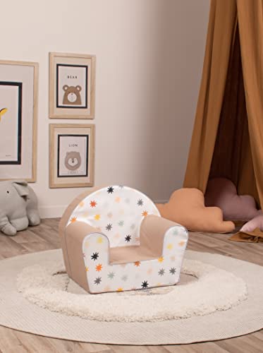 KNORRTOYS.COM 74002 Kindersessel-Pastell Stars, Kleine