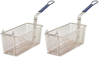 2X Replacements for Blue Seal Evolution Fryer Baskets Suitable for Gas and Electric Commercial Catering Deep Fat Frying  Fits GT18 GT45 GT45E GT46 GT46E GT60 GT60E E43 E43E E44 E44E