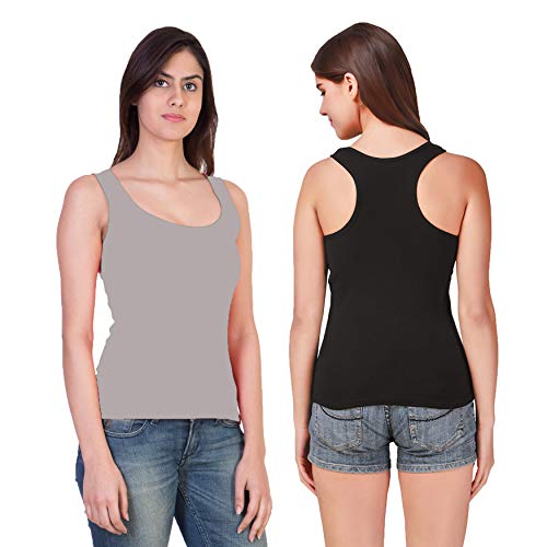 Image of Camisole Tank Top Vest Racerback Sando Camis for Women, Girls (Pack of 2)