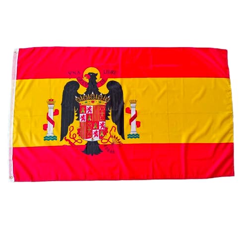 Bandera España 1945-1977, bandera colores España 1945-1977, bandera 150cm x 90cm, Bandera España 1945-1977