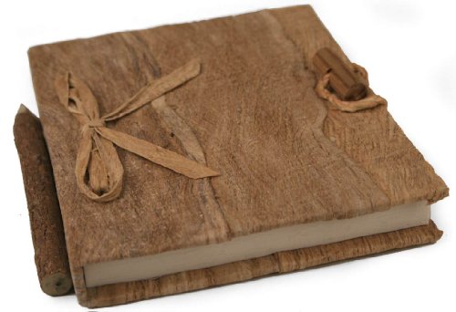 Life Arts Bark Diario de Corteza Hecho a Mano A6+ (12x17cm) Natural