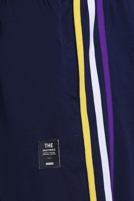 Image of Men Track Pants (E-PIK-02-BLUE-TRACK)