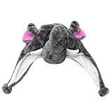 gorro termico elefante Elástico y se estira fácilmente para adaptarse a la mayoría de las personas, adecuado para adultos y niños.
