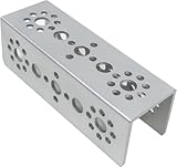 Pitsco Heavy-Duty Aluminum TETRIX Channels, 96mm Length (Pack of 2)