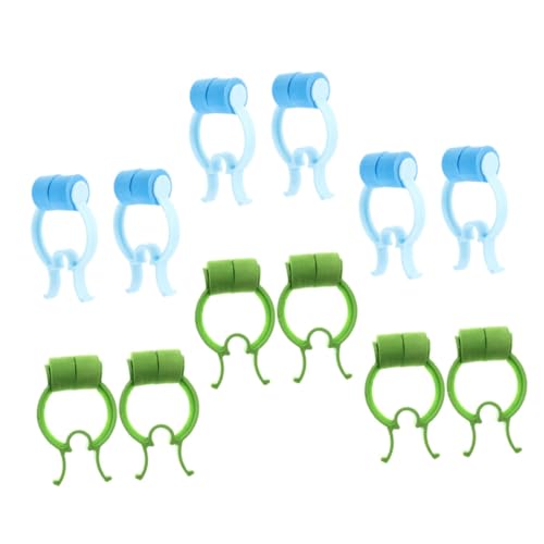 DEARMAMY Pinzas para Hemorragias 12 Unidades Eva y Pom Compacto y Práctico Uso Doméstico y Viaje Mejora Respiración Nasal