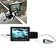 BuyWeek Fischfinder Unterwasser Angelkamera, 4,3 Zoll HD TFT Farbmonitor Angeln Unterwasserkamera 1000TVL Fischfinder Unterwasser Videokamera mit 15 m Kabel