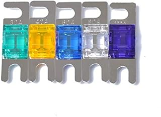 Carviya 5 Pack Mini ANL Fuses 30 Amp 40Amp 60Amp 80 Amp 100 Amp (30/40/60/80/100 Amp Combine)