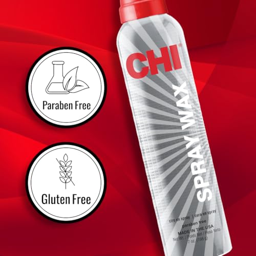 chi spray wax hair spray for creating textured looks that last leaves a touchable finish sulfate paraben amp cruelty-free 7 oz