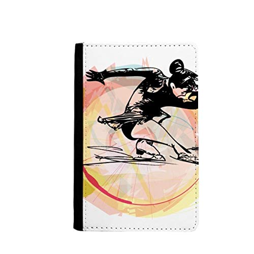 Patinage artistique portefeuille voyage et protège-passeport carte