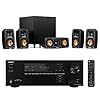 Klipsch Reference Theater Pack 5.1-Channel Speaker System + AVR-S770H 75W 7.2-Channel 8K Network AV Receiver with HEOS