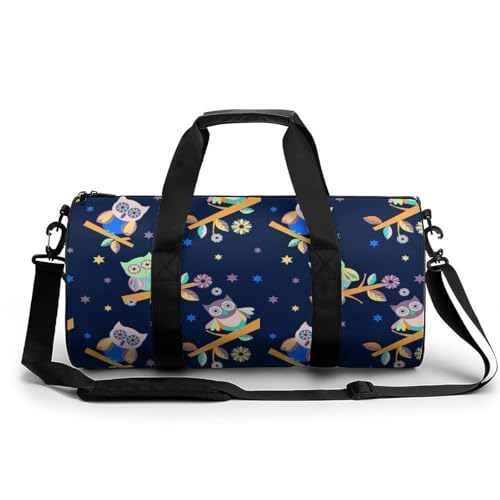Sac de sport Hibou Vert pour week-end et camping voyagez léger