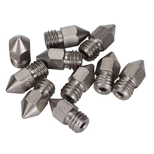 Bicos de impressora 3D, ampla compatibilidade Kit de bico de impressora 3D Fácil instalação de subst