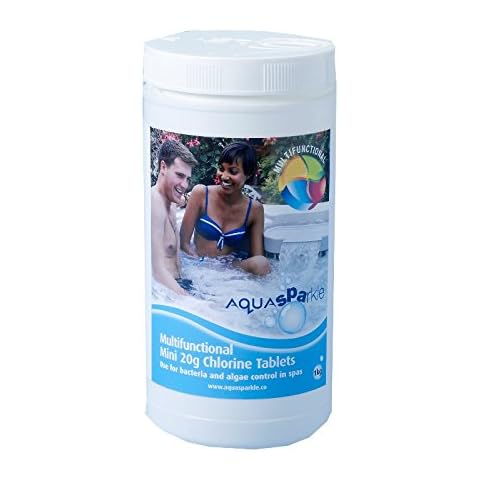 Blue Horizons BWP619-1 Aqua Sparkle Spa Multifunctional Chlorine 20 g Tablet, 1 kg Cover