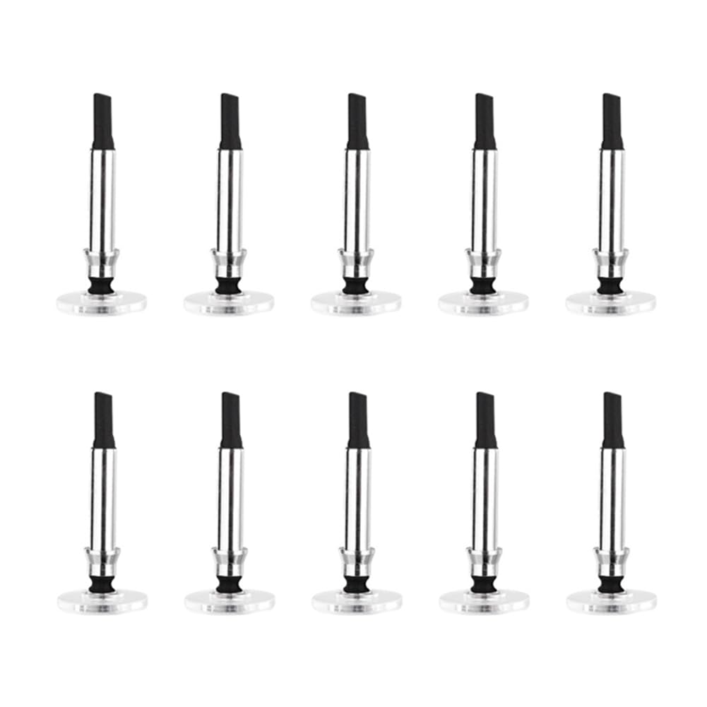 Kqcibz 10PCS Universal Stylus Pen Transparent Disc Capacitive Screen Touch Pen Replacement Tip Drawing Writing Nib Pencil