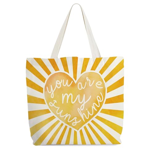 Bolsa tote de lona inspiradora para mujer miniatura 1