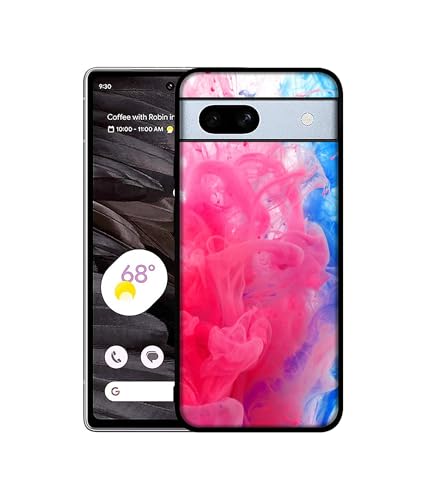 Image of Fractal Paint Design Premium 2D Printed Metal Back Case Cover for Google Pixel 7A 5G