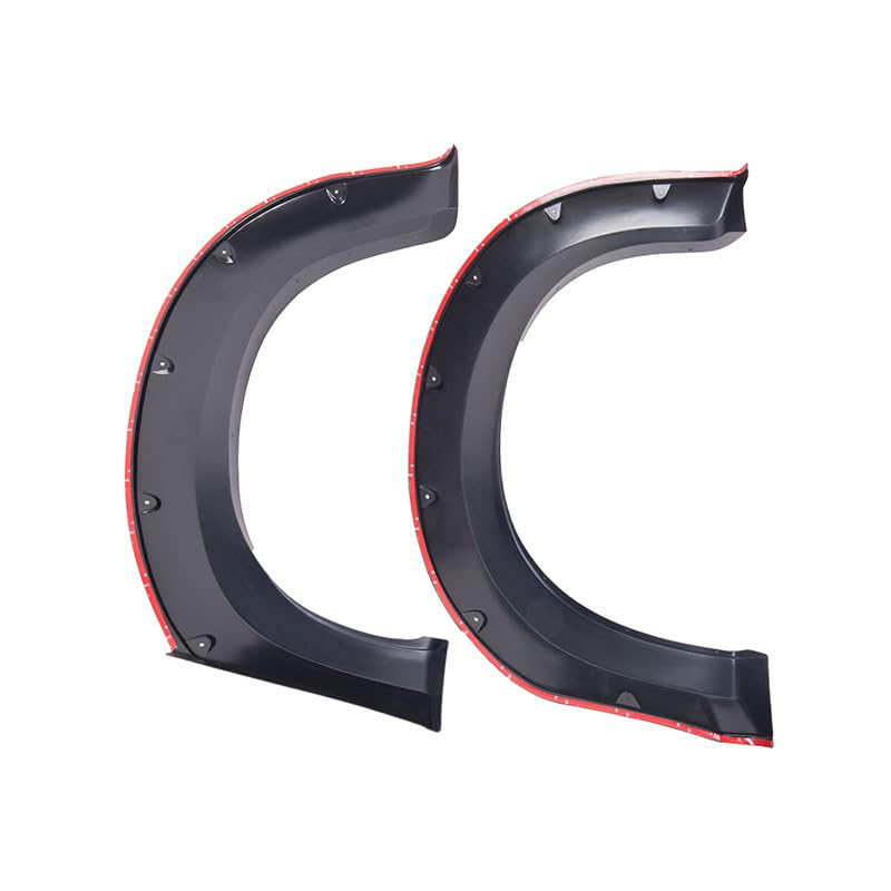Protectores de cejas de ruedas para coche Isuzu D-MAX 2013-2017: kit de 4 piezas 2