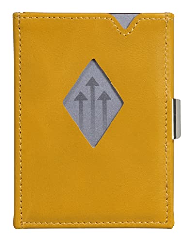 Leather Trifold Wallet - RFID Blocking w/Stainless Steel Locking Clip2