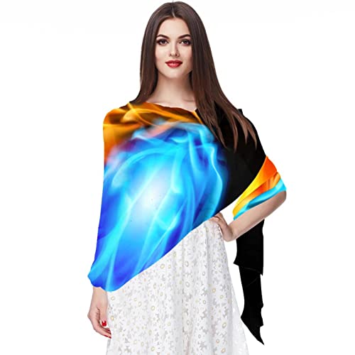 Foulard traditionnel chinois en mousseline de soie pour femme idéal en soirée