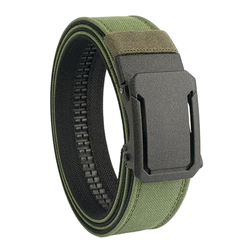 Ceinture tactique en nylon 1000D résistant et boucle à cliquet ultra légère