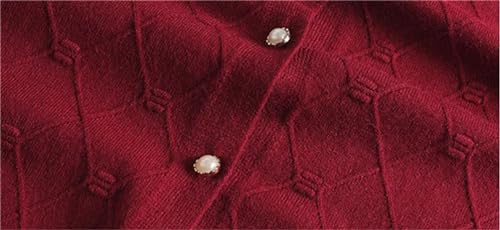 Middle-Aged Elderly Grandma's 60-70-80 Years Old Women Knitted Cardigan O-Neck Thin Knitted Coat4