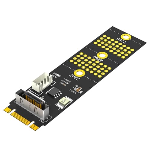 Adaptador B+M a caja externa para disco 2.5" 7Pin miniatura 1