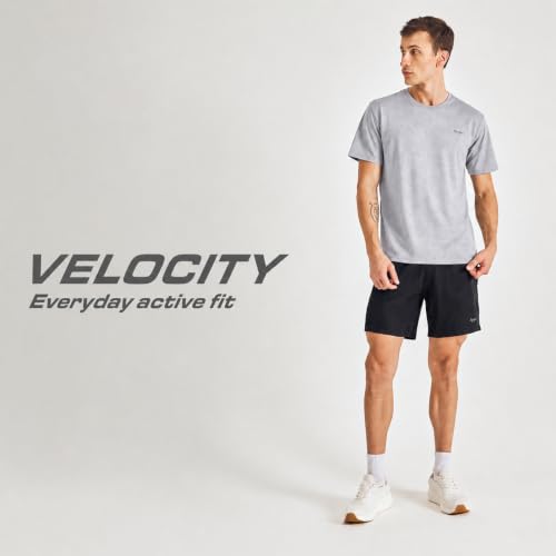 Image of Pepe Jeans Men's Solid Polyester Regular Fit Athleisure T-Shirt | Durable Lightweight Performance Tee for Gym & Casual Use | Breathable Quick-Dry Fabric | Round Neck | Short Sleeves | Sporty Comfort