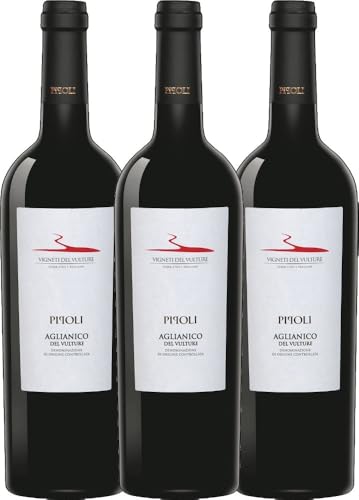 Pipoli Aglianico del Vulture DOC Vigneti del Vulture VINELLO Weinpaket (3 x...