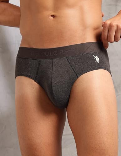 Image of U.S. Polo ASSN. Men's PB006 Bamboo Comfort Briefs for All-Day Freshness - Pack of 1
