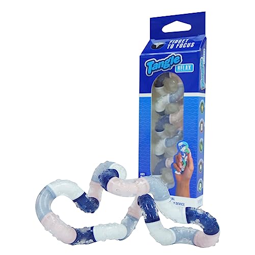 Tangle® Therapy Relax - Fidget Toy for Adults and Children - Improves Focus and Relaxes ADHD Symptoms When Played with - Quiet Fidget Toy for Work Or School - Hand Therapy Device image 9