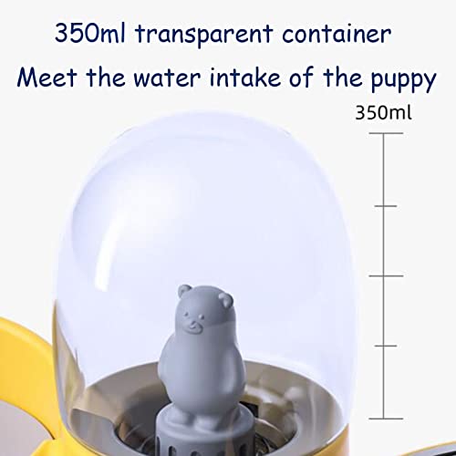 Ylsafet Double Dog Cat Bowls, 2 In 1 Premium Cats Food And Water Bowl Set, Non Slip Anti Spill Stable Separation Design With Automatic Water Dispenser, Pet Food Feeder For Cat/Small Dog #TOP3