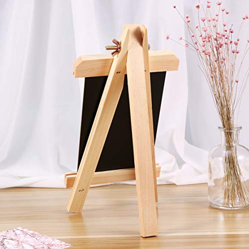 HEALLILY DIY Moldura De Madeira Photo Frame Forma de Mesa de Cavalete Picture Frame Com Suporte para