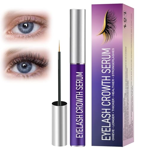 8ml Sérum Pestañas, Sérum Potenciador de pestañas Efecto Lifting, Ayudar a mejorar la apariencia, Para Un más Grueso, Más Completo, Fuert Para Pestañas
