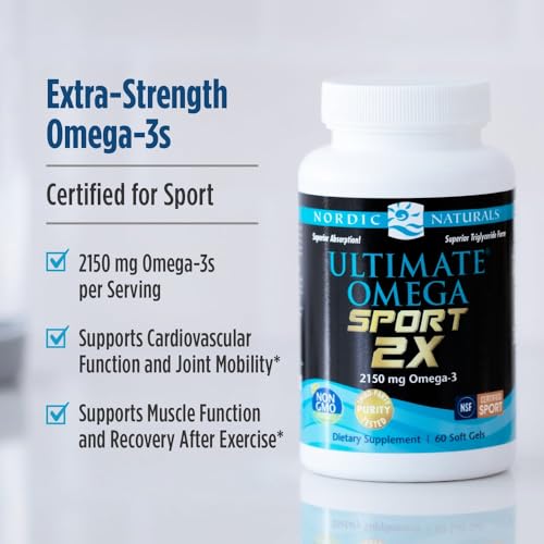 Nordic Naturals Ultimate Omega 2X Lemon 2150mg, NSF Certified, EPA&DHA 60ct - image 3
