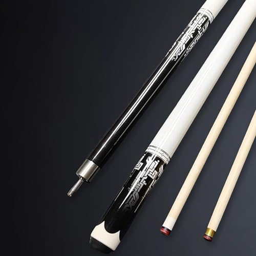 2 tacos de billar maple para adultos 147 cm con puntas 11.5 mm miniatura 2