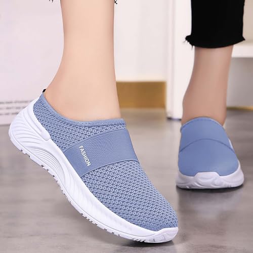 Baskets à enfiler pour femme tricotée pour pieds larges en 40 - 2