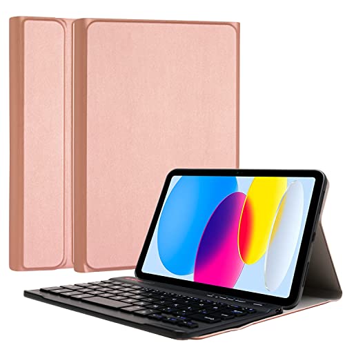 TECHGEAR Keyboard Case for iPad 11" (A16, 2025) & iPad 10.9" (10th Gen 2022)